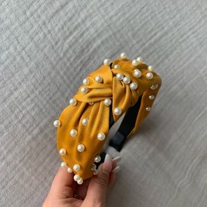 🔥 Pearl Mustard Headband